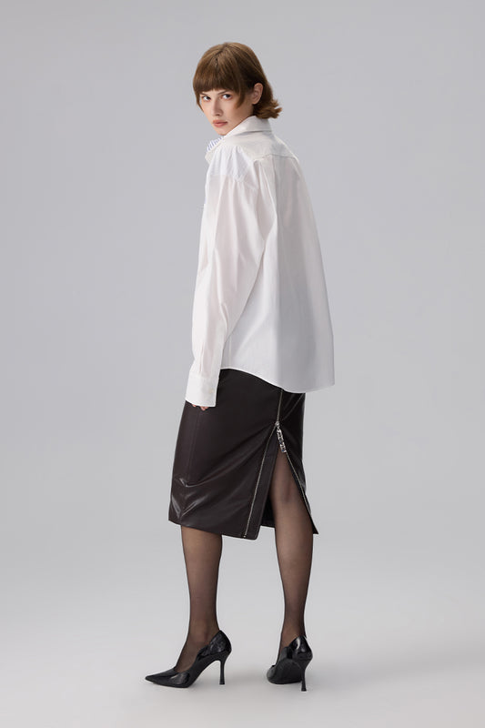 LAYERED LOOK BLOUSE