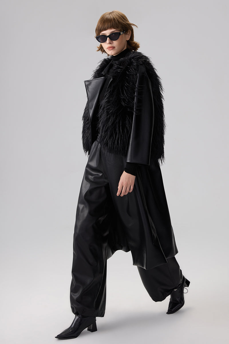 NEW MADISON FAUX FUR VEST