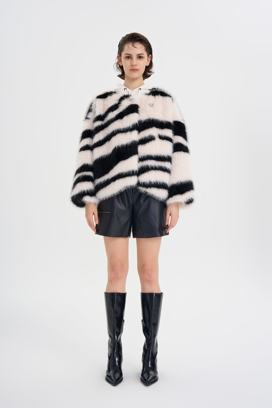 FAUX FUR COAT