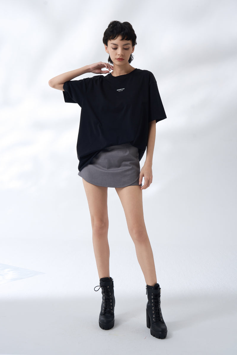 OVERSIZED LOGO TEE